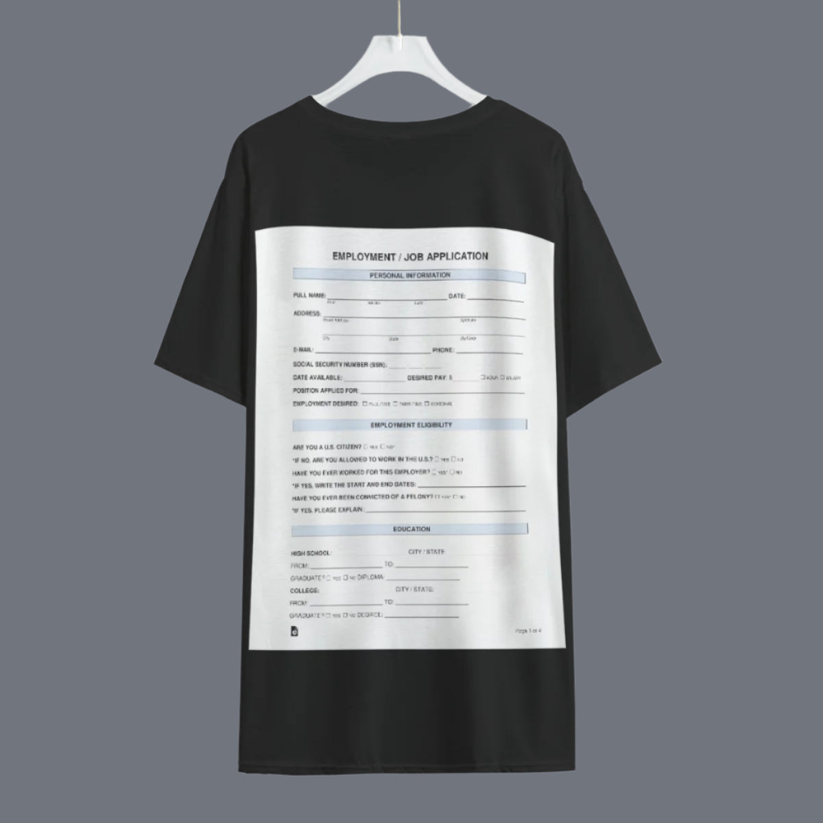 J*b application jump scare - T Shirt
