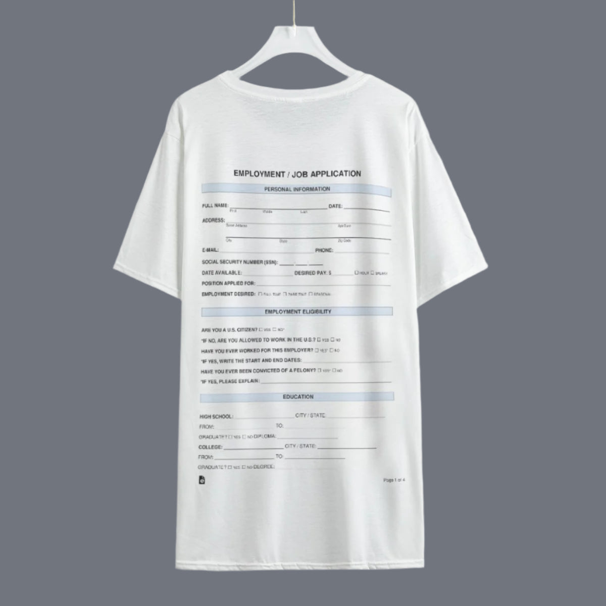 J*b application jump scare - T Shirt